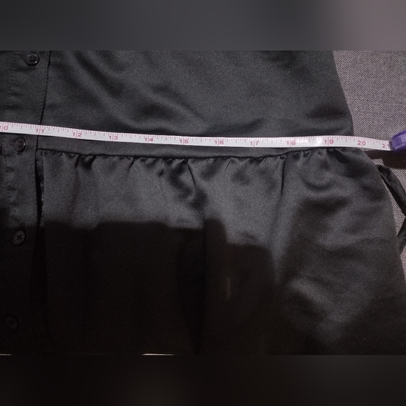 Sexy Black Mini Dress with Pockets Sz XXL - Picture 10 of 11